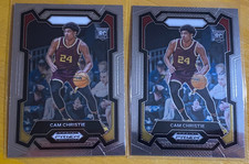 2024 Prizm Draft Picks Cam Christie X2 Minnesota Golden Gophers LA Clippers RC
