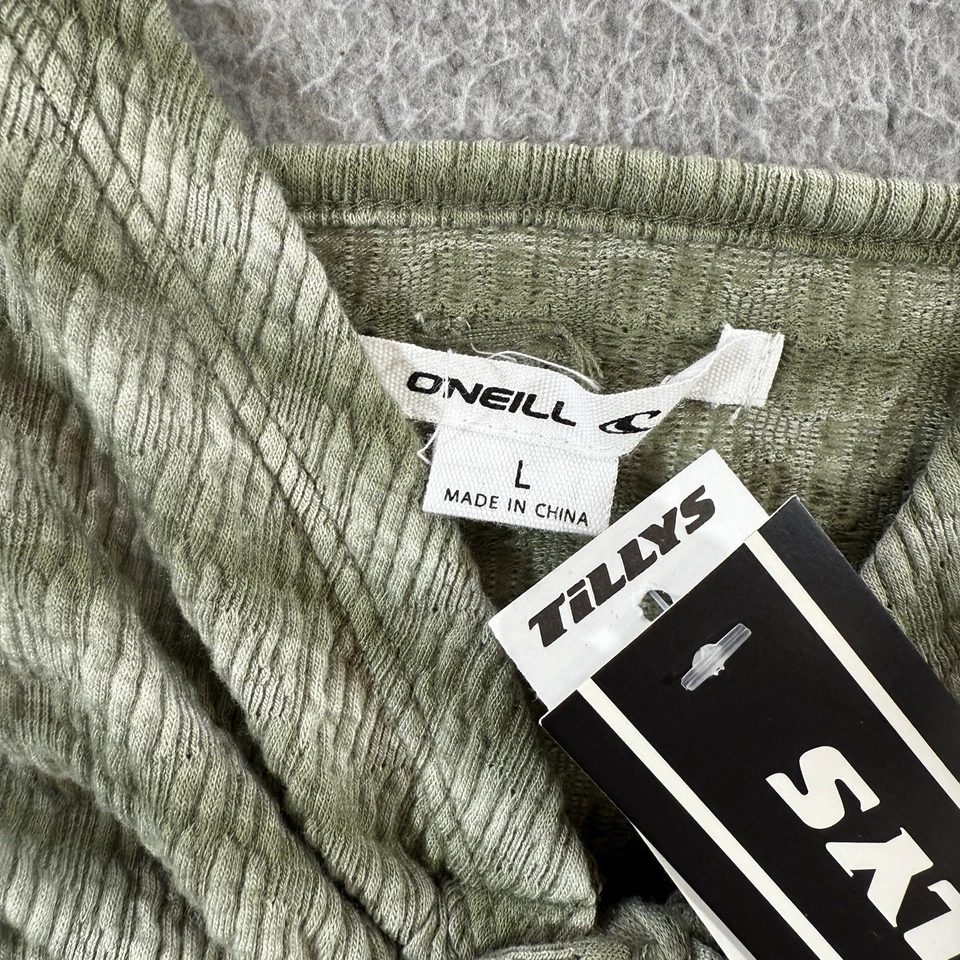 Camiseta sin mangas Oneill para mujer grande playa verano coqueta costera Y2K babydoll boho Foto 2 de 4