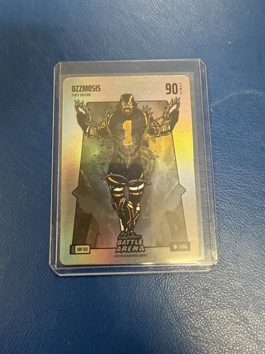 2026 BoBA Battle Arena Silver Steel Battlefoil SP SBF-123 Ozzmosis Ozzie Albies