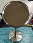 Zadro Crome Mirror Standing Table Mirror 13” tall table top style — photo 2