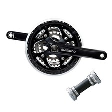 SHIMANO FC-T551 Kurbel 3x10-fach Kurbelgarnitur 48/36/26 Zähne Trekking 170mm