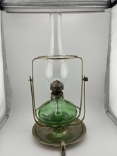 Vintage Chanti Gimbal Oil Lamp 1900s Brass Base