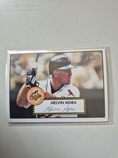 2001 Topps Heritage Melvin Mora SP #392 Baseball MLB Short Print Orioles 