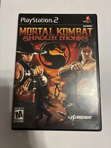 Mortal Kombat: Shaolin Monks (Sony PlayStation 2, 2005) PS2 With Monster House