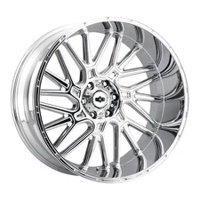 22x12 Vision 404 Brawl Chrome Wheels 6x135 (-51mm) Set of 4