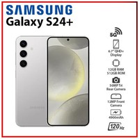 (New) Samsung Galaxy S24+ Plus 5G 12GB+512GB Grey Dual Sim Android Mobile Phone
