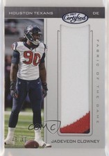 2017 Certified Fabric of the Game Prime 45/49 Jadeveon Clowney #FG-JC 00lj