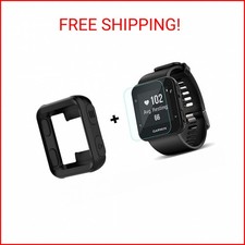 Garmin Forerunner 35 Silicone Case with Screen Protector 2 Pack 