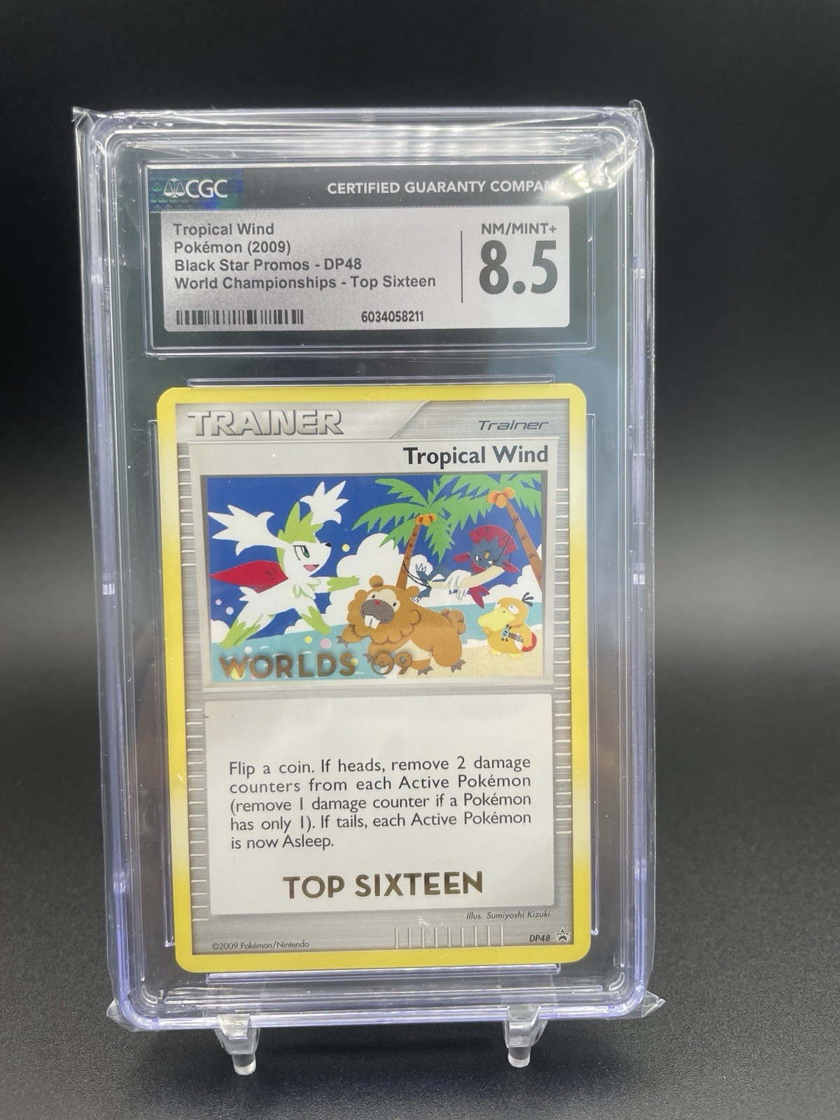 Tropical wind Pokémon (2009) Blackstar Promos DP48 World Champions Top 16