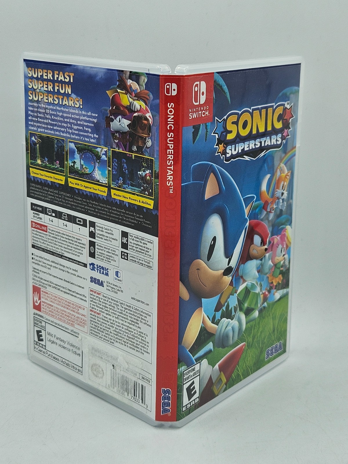 Sonic Superstars - Nintendo Switch - Open - Good - Code Valid
