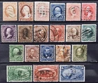 US Stamp Collection 1851-1898 Lot of 20 Scott # 10A/288 Used