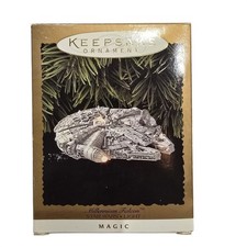HALLMARK 1996 STAR WARS MILLENIUM FALCON LIGHTED ORNAMENT