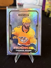 Upper Deck Stature Thomas Novak #159 Rookie Nashville Predators 2021-22 NHL /65