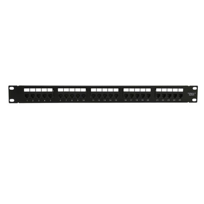 CAT3-Patchpanel RJ11-Durchgangskoppler 25 Ports Störungsfrei Für Die Verkabelung