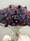 Vintage 1950's Women's Velvet Fascinator Hat by City Paris San Francisco — photo 7