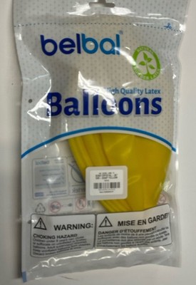 Bag Of 5 PCs Belbal 36  Soap Bubble Type Latex Balloons