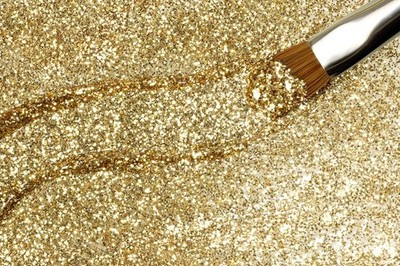Jolifin LAVENI Farbgel - goldy Glitter 5ml #999
