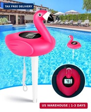 2026 Flamingo Pool Thermometer Solar-Powered ...