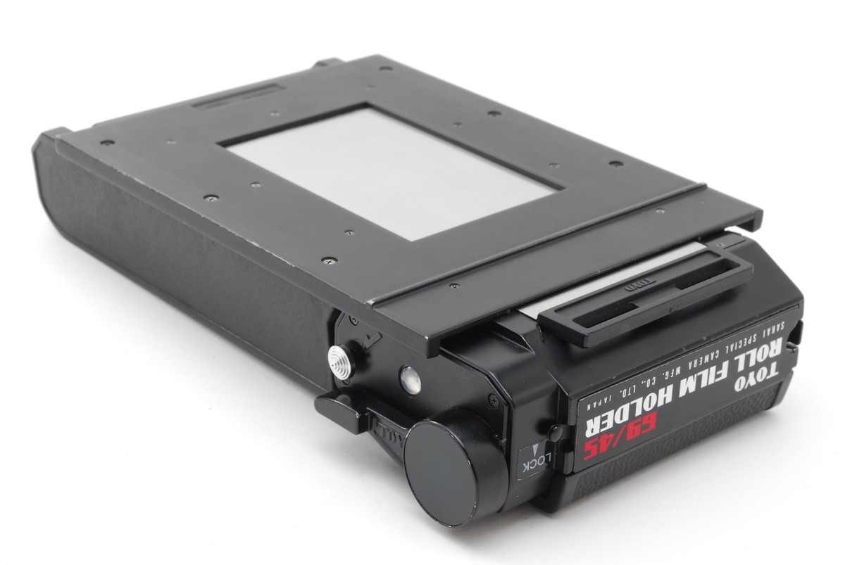 A- Mint] TOYO Roll Film Holder 69/45 6x9 for 4x5 Large Format From