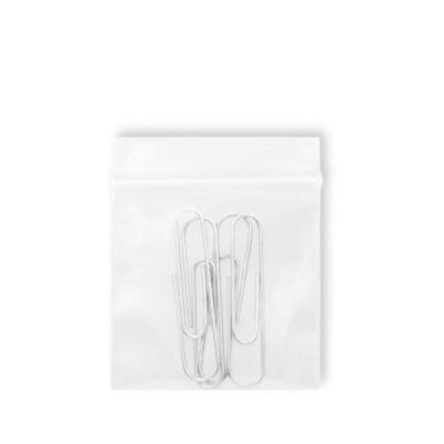 Clear Plastic Reclosable Bags Self Seal Pack of 10000 Choose: Type, Mil & Size
