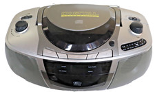 COBY PORTABLE DIGITAL CD/RADIO/CASETTE PLAYER AND RECORDER -Model-CX-CD248