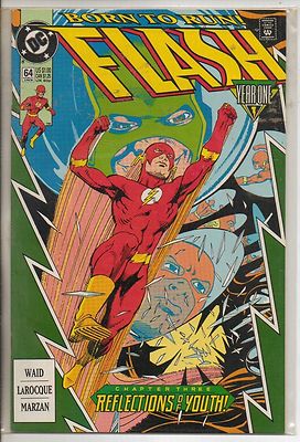 DC Comics Flash Vol 2 #64 Early June 1992 Year One NM
