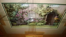 PAUL LANDRY "Garden Doorway" Signed,Limited Edition Lithograph 18/500, 7"by12New