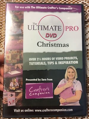 The Ultimate PRO DVD: Christmas (2009, DVD) Sara Davies Crafter s Companion NEW!
