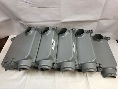 SYSTEMAIR MFG INC. ENCL. BACK Radon GRAY PLASTIC PART-495055--LOT OF 5
