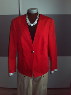 Damen Esprit  Blazer /Sakko/Jacke Gr.44+tolle Farbe rot++ Neuwertig!