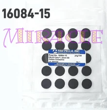 100pc/bag tablets 16084-15 Double-sided carbon conductive film rou Diameter 15mm