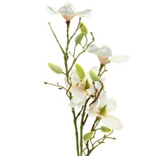 Magnolia Brzoskwinia 85cm Sztuczny kwiat Dekoracja Jedwabny kwiat Bukiet Ślub