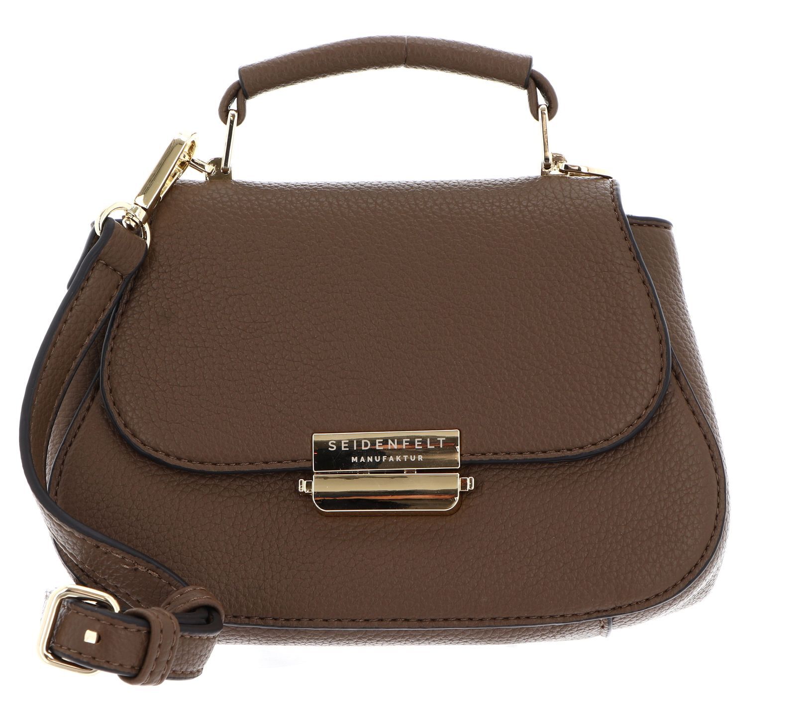 SEIDENFELT MANUFAKTUR handbag Bjuv Small Handbag Olive / Gold