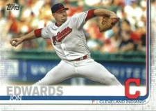 2019 Topps #528 Jon Edwards Cleveland Indians