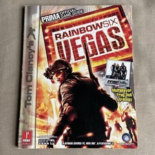 Tom Clancy's Rainbow Six Vegas 1 Prima Strategy Guide Book PC PS3 Xbox 360