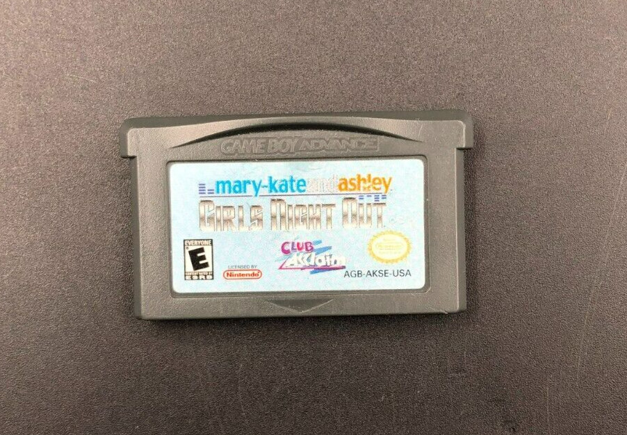 Mary-Kate and Ashley: Girls Night Out (Nintendo Game Boy Advance, GBA) Game Only