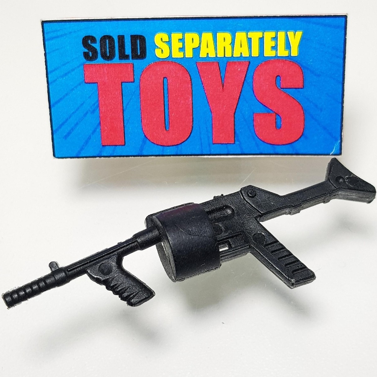 Marvel Super Heroes The Punisher MACHINE GUN 1991 black weapon