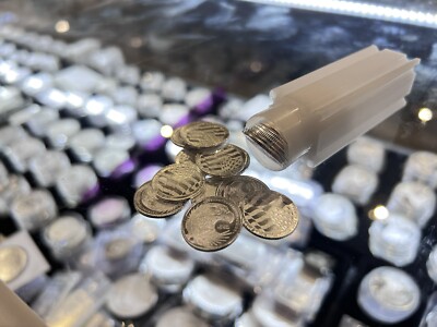 1/10 Oz .999 Pure Silver Bullion – Double Eagle Fractional Round – BU – Free Shipping