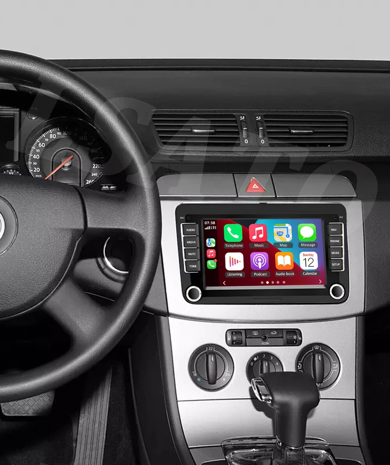 Für VW Passat 2006-2010 Android 13 Autoradio 13.0 GPS CarPlay 2+32GB WIFI SWC FM - Bild 2 von 4