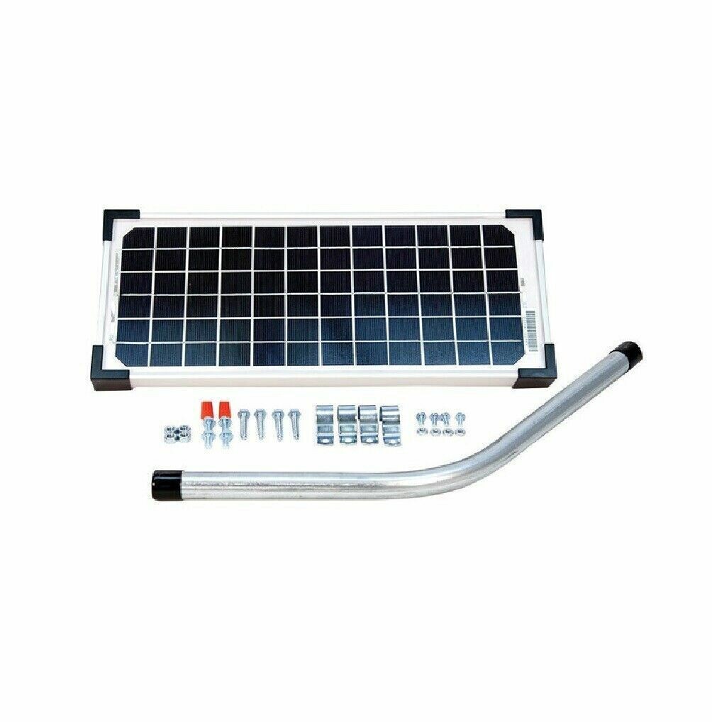 Mighty Mule 10Watt Solar Panel Kit for Electric Gate Opener eBay