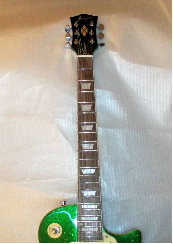 Firefly FFLPS Classic Style Electric Guitar St. Patrick's Day Green