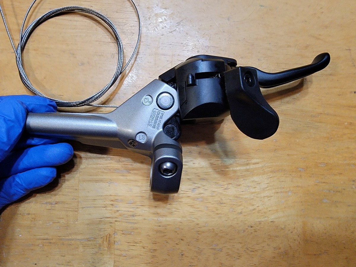 Shimano Deore LX ST-M585 Left Side Shifter Hydraulic Brake Combo