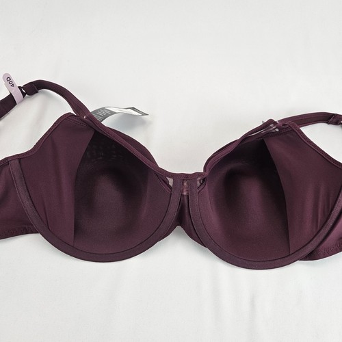 Women's Underwire One Smooth U Ultra Light T-shirt Red Sz 40D - 第 7/16 張圖片