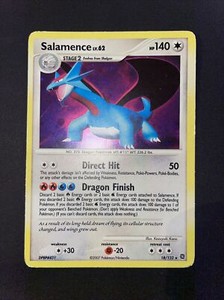 Pokémon TCG Salamence Secret Wonders 18/132 Reverse Holo Rare NM