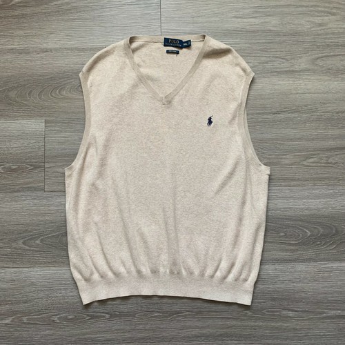 Polo Ralph Lauren Mens 2XL V Neck Pima 