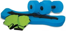 Aqua Fitness 5-Piece Swimming Pool Kit for Water Exercise Zumba Aerobics & More