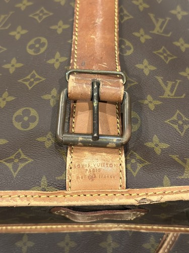 Louis Vuitton borsa vintage per indumenti monogramma tela viaggio valigia lunga 52" - Foto 16 di 17