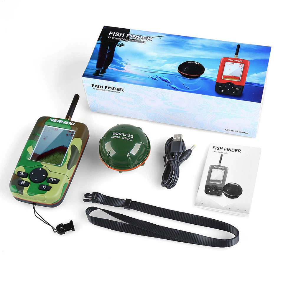 Wireless Sonar Fish Finder Underwater Depth Echo Sounder With Fishing Detector - Image 4 of 4