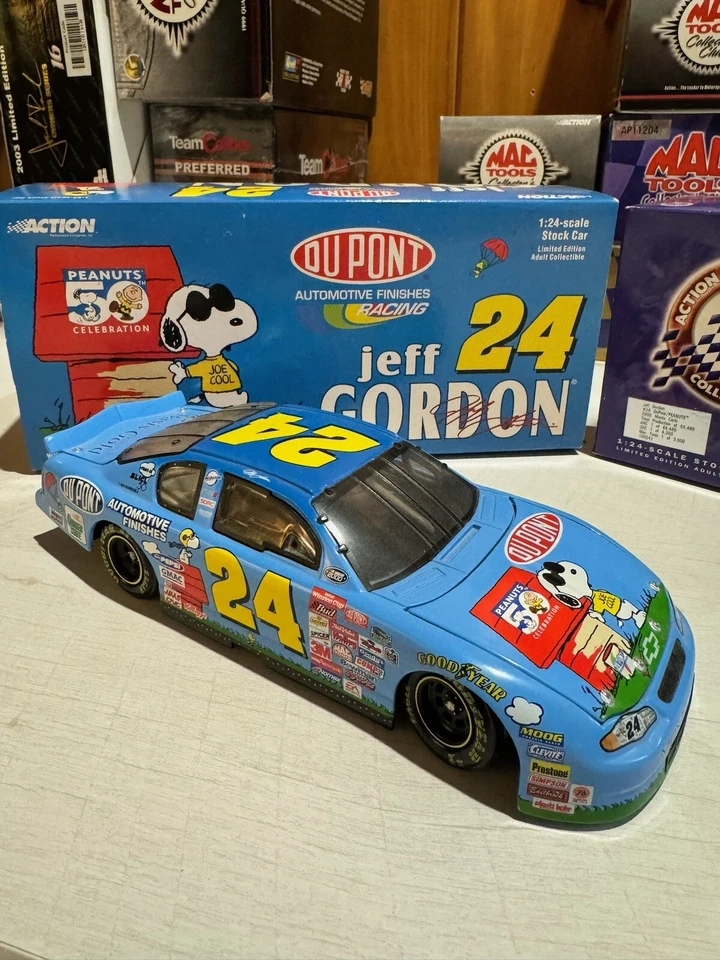 JEFF GORDON #24 Dupont / Peanuts 2000 MONTE CARLO 1:24 Action Racing Foto 2 de 4