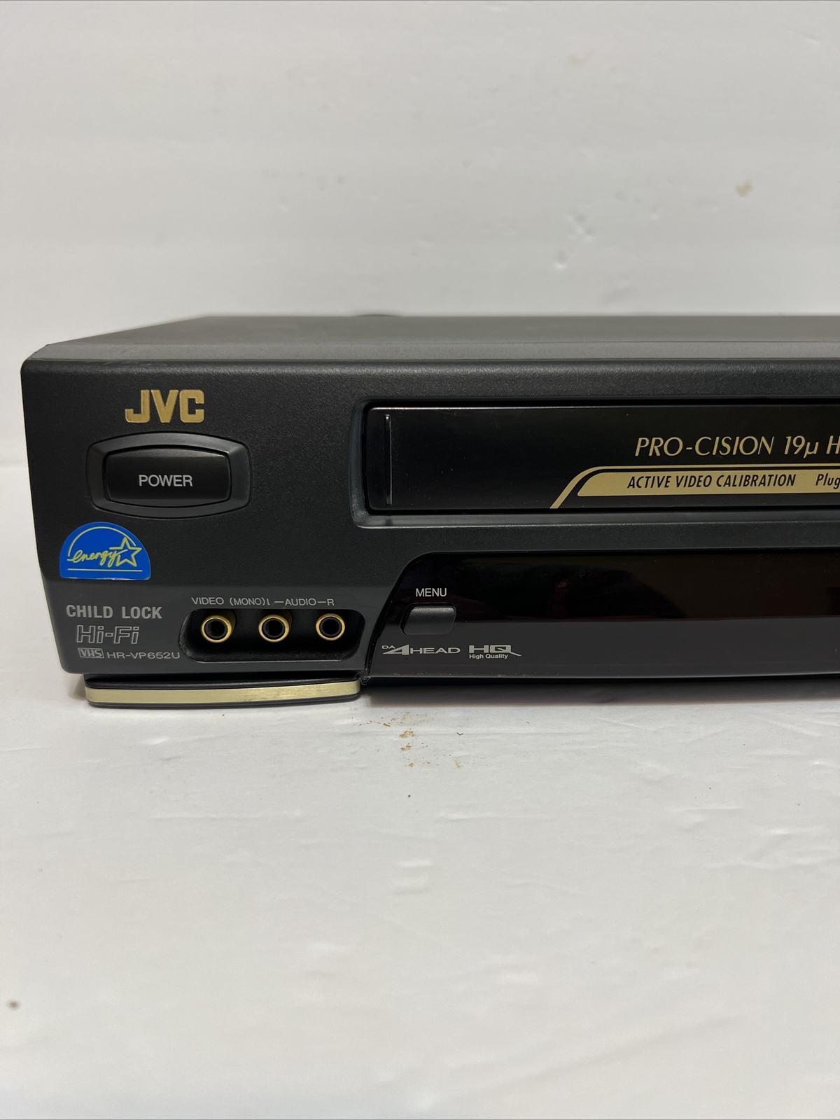 JVC HRVP652U VCR VHS Player/Recorder PROCISION 19u Stereo TESTED (No